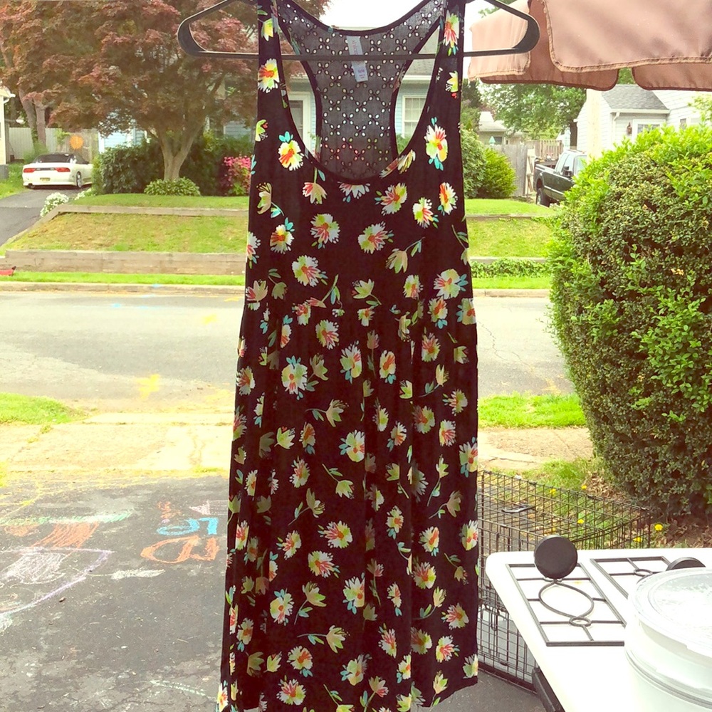 Floral mini dress